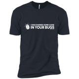 T-Shirts Indigo / X-Small I Discovered Some Code In Your Bugs Men's Premium T-Shirt