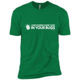 T-Shirts Kelly Green / X-Small I Discovered Some Code In Your Bugs Men's Premium T-Shirt