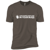 T-Shirts Warm Grey / X-Small I Discovered Some Code In Your Bugs Men's Premium T-Shirt