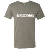 T-Shirts Venetian Grey / Small I Discovered Some Code In Your Bugs Men's Triblend T-Shirt