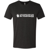T-Shirts Vintage Black / Small I Discovered Some Code In Your Bugs Men's Triblend T-Shirt
