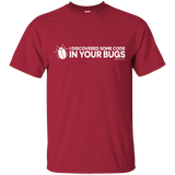 T-Shirts Cardinal / Small I Discovered Some Code In Your Bugs T-Shirt