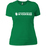 T-Shirts Kelly Green / X-Small I Discovered Some Code In Your Bugs Women's Premium T-Shirt