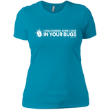 T-Shirts Turquoise / X-Small I Discovered Some Code In Your Bugs Women's Premium T-Shirt