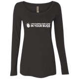 T-Shirts Vintage Black / Small I Discovered Some Code In Your Bugs Women's Triblend Long Sleeve Shirt