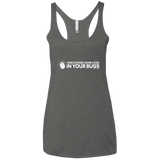 T-Shirts Premium Heather / X-Small I Discovered Some Code In Your Bugs Women's Triblend Racerback Tank