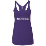 T-Shirts Purple Rush / X-Small I Discovered Some Code In Your Bugs Women's Triblend Racerback Tank
