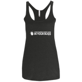 T-Shirts Vintage Black / X-Small I Discovered Some Code In Your Bugs Women's Triblend Racerback Tank