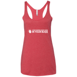 T-Shirts Vintage Red / X-Small I Discovered Some Code In Your Bugs Women's Triblend Racerback Tank
