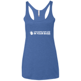T-Shirts Vintage Royal / X-Small I Discovered Some Code In Your Bugs Women's Triblend Racerback Tank