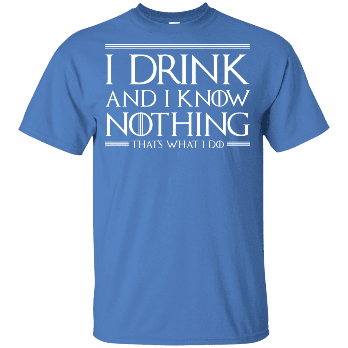 T-Shirts Iris / YXS I Drink & I Know Nothing Youth T-Shirt