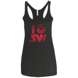 T-Shirts Vintage Black / X-Small I Empire SW Women's Triblend Racerback Tank