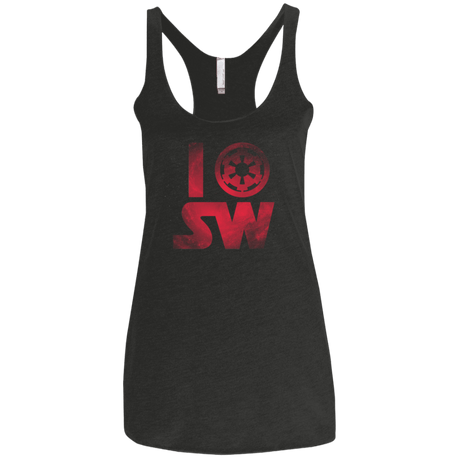 T-Shirts Vintage Black / X-Small I Empire SW Women's Triblend Racerback Tank