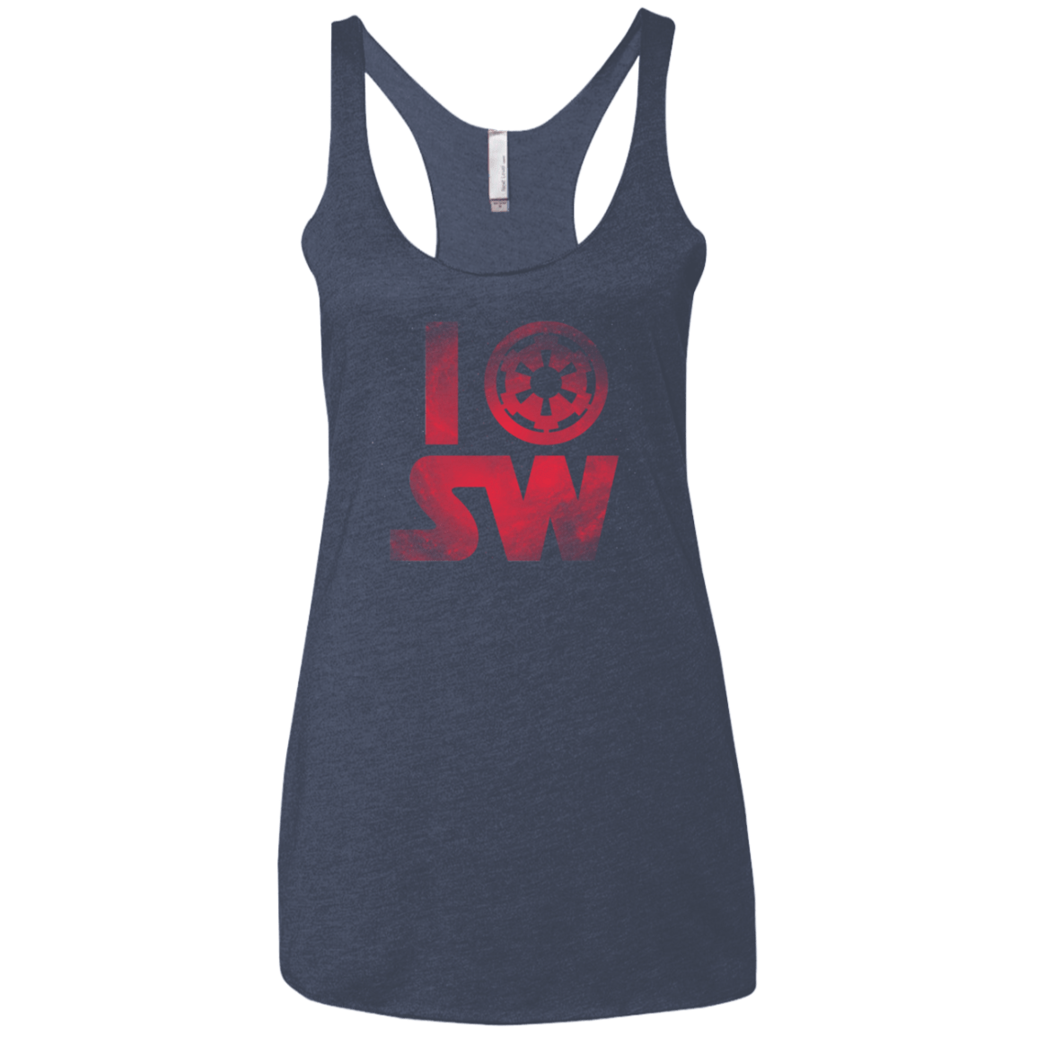 T-Shirts Vintage Navy / X-Small I Empire SW Women's Triblend Racerback Tank