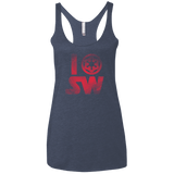 T-Shirts Vintage Navy / X-Small I Empire SW Women's Triblend Racerback Tank