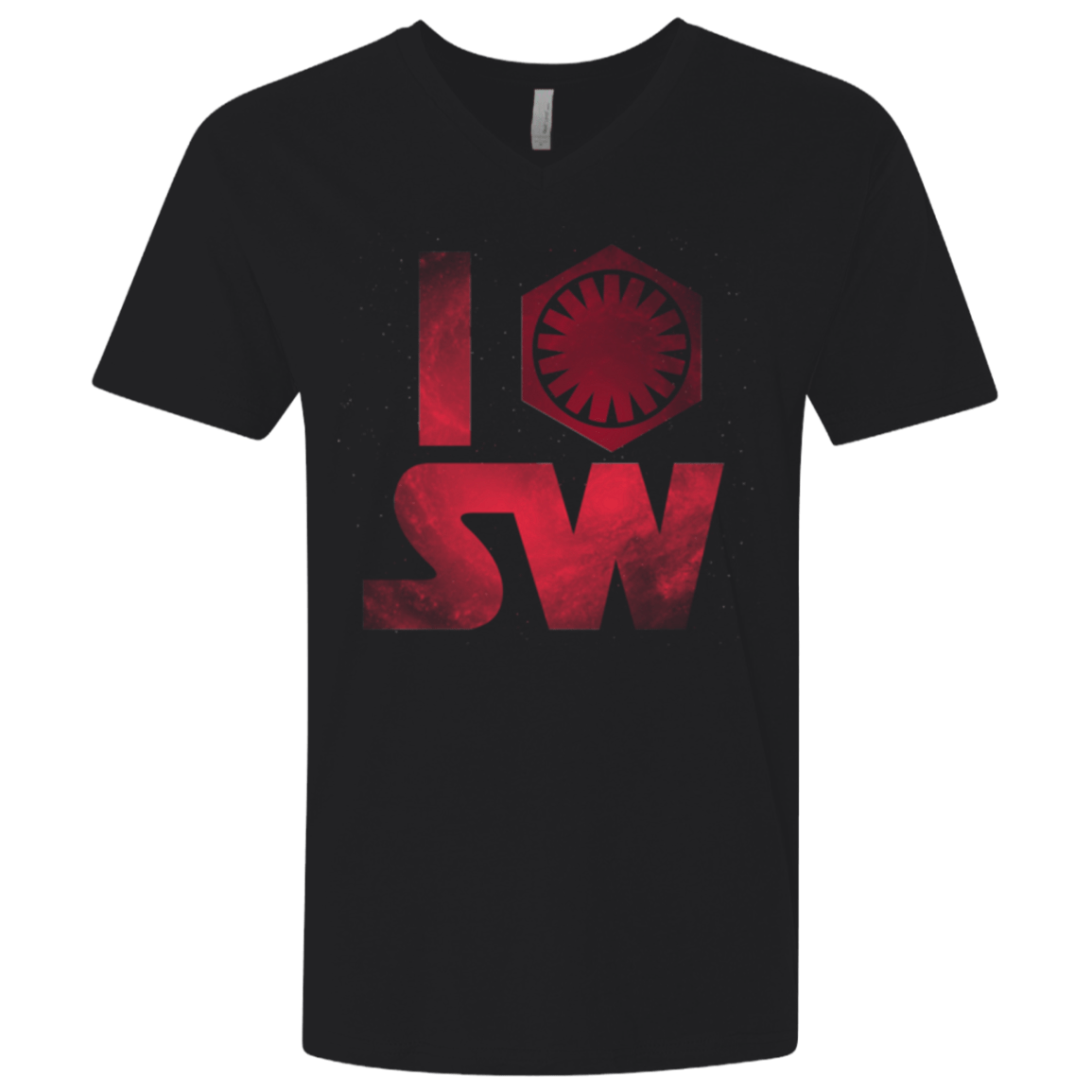 T-Shirts Black / X-Small I First Order SW Men's Premium V-Neck