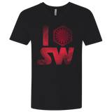 T-Shirts Black / X-Small I First Order SW Men's Premium V-Neck