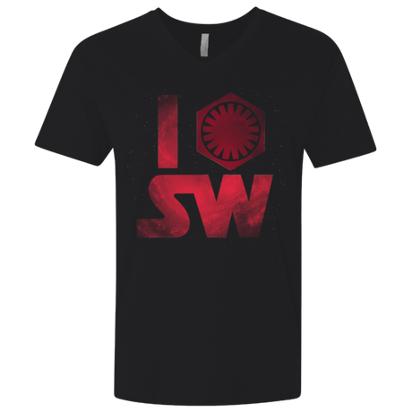 T-Shirts Black / X-Small I First Order SW Men's Premium V-Neck
