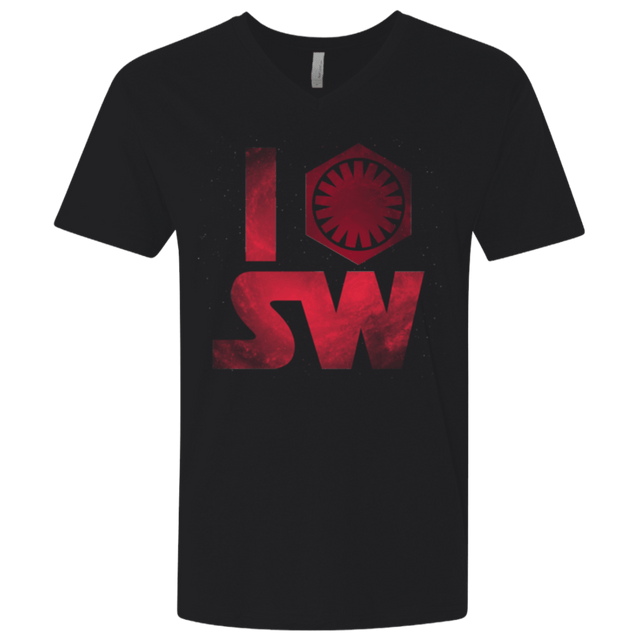 T-Shirts Black / X-Small I First Order SW Men's Premium V-Neck