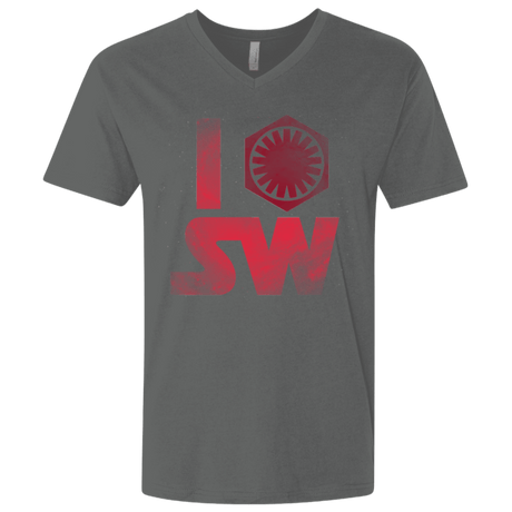 T-Shirts Heavy Metal / X-Small I First Order SW Men's Premium V-Neck