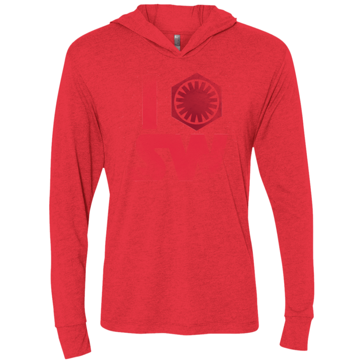 T-Shirts Vintage Red / X-Small I First Order SW Triblend Long Sleeve Hoodie Tee