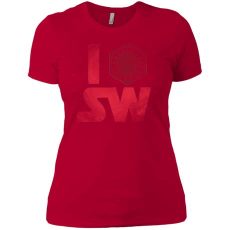 T-Shirts Red / X-Small I First Order SW Women's Premium T-Shirt