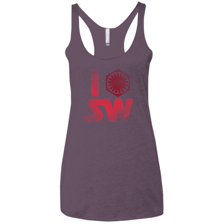 T-Shirts Vintage Purple / X-Small I First Order SW Women's Triblend Racerback Tank
