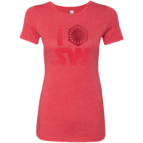 T-Shirts Vintage Red / Small I First Order SW Women's Triblend T-Shirt