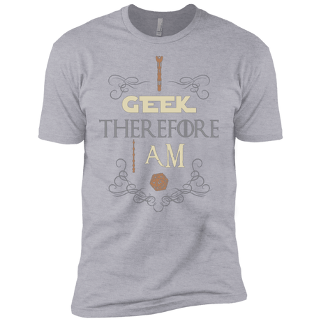 T-Shirts Heather Grey / YXS I GEEK (1) Boys Premium T-Shirt