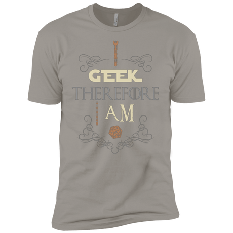 T-Shirts Light Grey / YXS I GEEK (1) Boys Premium T-Shirt