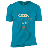 T-Shirts Turquoise / YXS I GEEK (1) Boys Premium T-Shirt