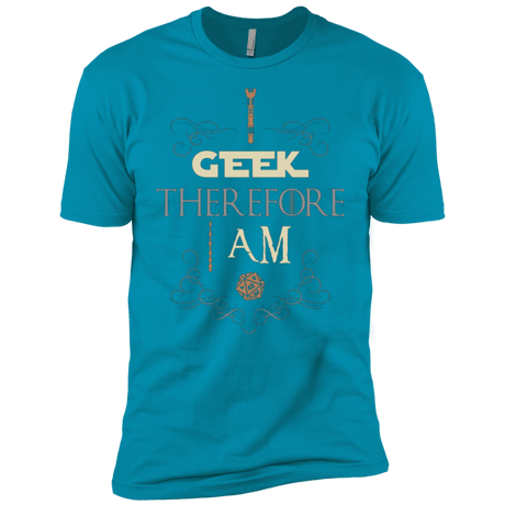 T-Shirts Turquoise / YXS I GEEK (1) Boys Premium T-Shirt