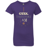T-Shirts Purple Rush / YXS I GEEK (1) Girls Premium T-Shirt
