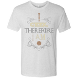 T-Shirts Heather White / Small I GEEK (1) Men's Triblend T-Shirt