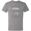 T-Shirts Premium Heather / Small I GEEK (1) Men's Triblend T-Shirt