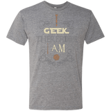 T-Shirts Premium Heather / Small I GEEK (1) Men's Triblend T-Shirt