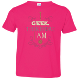 T-Shirts Hot Pink / 2T I GEEK (1) Toddler Premium T-Shirt