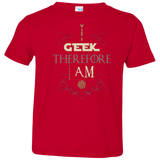 T-Shirts Red / 2T I GEEK (1) Toddler Premium T-Shirt