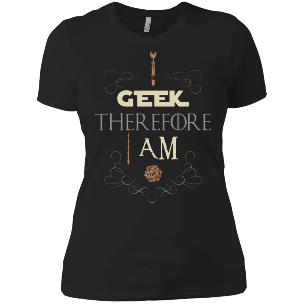 T-Shirts Black / X-Small I GEEK (1) Women's Premium T-Shirt
