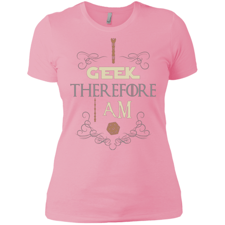 T-Shirts Light Pink / X-Small I GEEK (1) Women's Premium T-Shirt