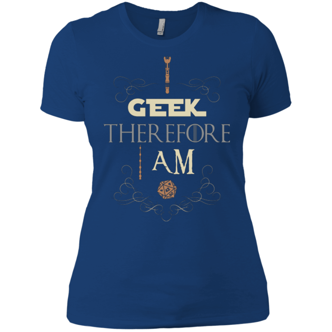 T-Shirts Royal / X-Small I GEEK (1) Women's Premium T-Shirt