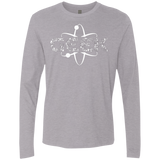T-Shirts Heather Grey / Small I Geek Men's Premium Long Sleeve
