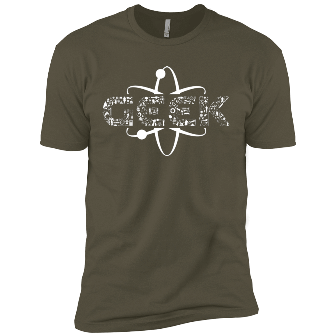 T-Shirts Military Green / X-Small I Geek Men's Premium T-Shirt