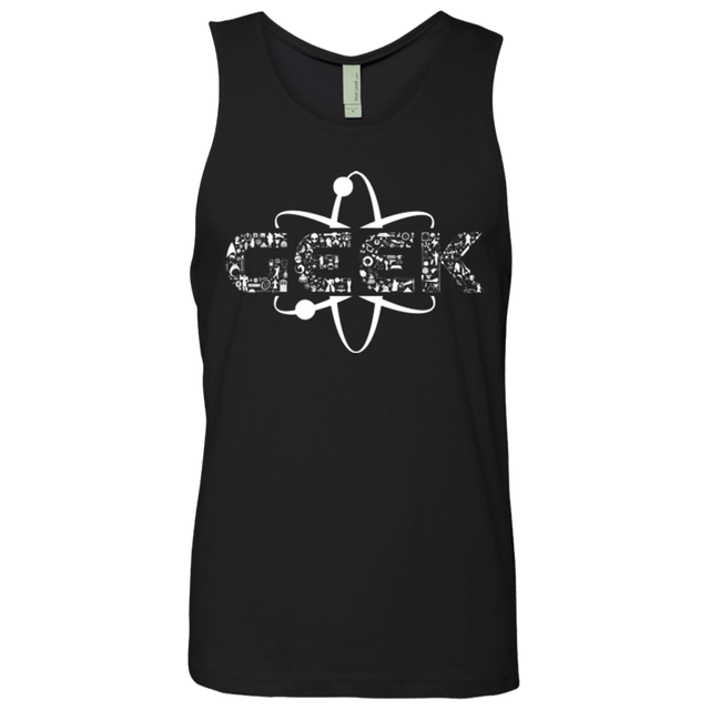 T-Shirts Black / Small I Geek Men's Premium Tank Top