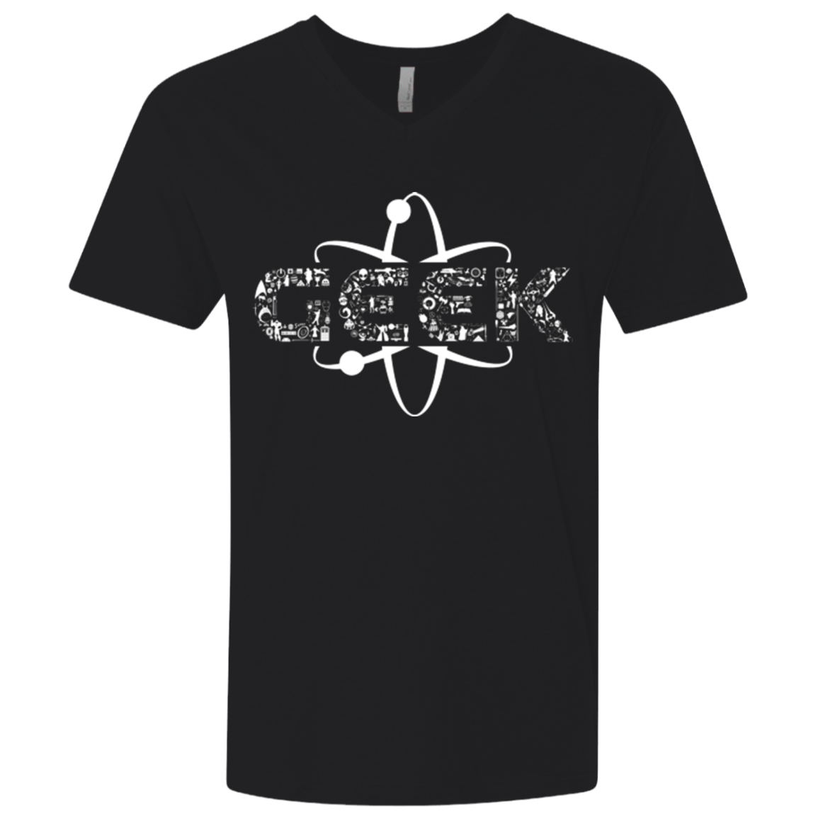 T-Shirts Black / X-Small I Geek Men's Premium V-Neck