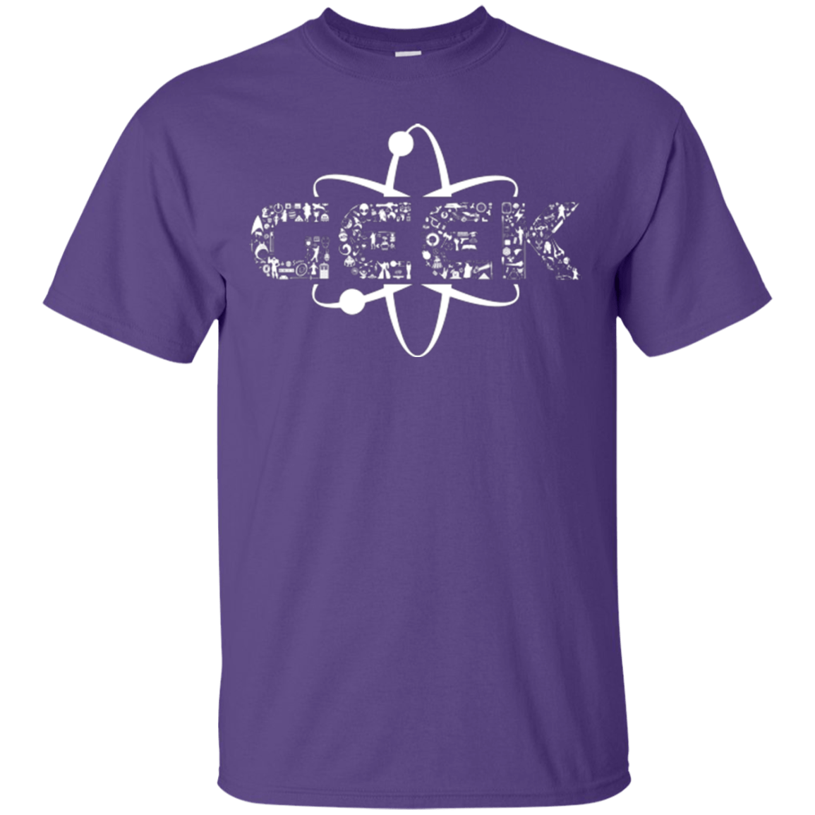 T-Shirts Purple / Small I Geek T-Shirt