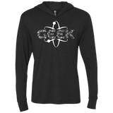 T-Shirts Vintage Black / X-Small I Geek Triblend Long Sleeve Hoodie Tee