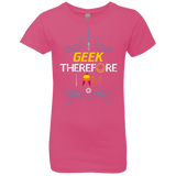 T-Shirts Hot Pink / YXS I GEEK vol 2 Girls Premium T-Shirt