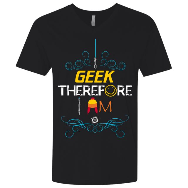 T-Shirts Black / X-Small I GEEK vol 2 Men's Premium V-Neck