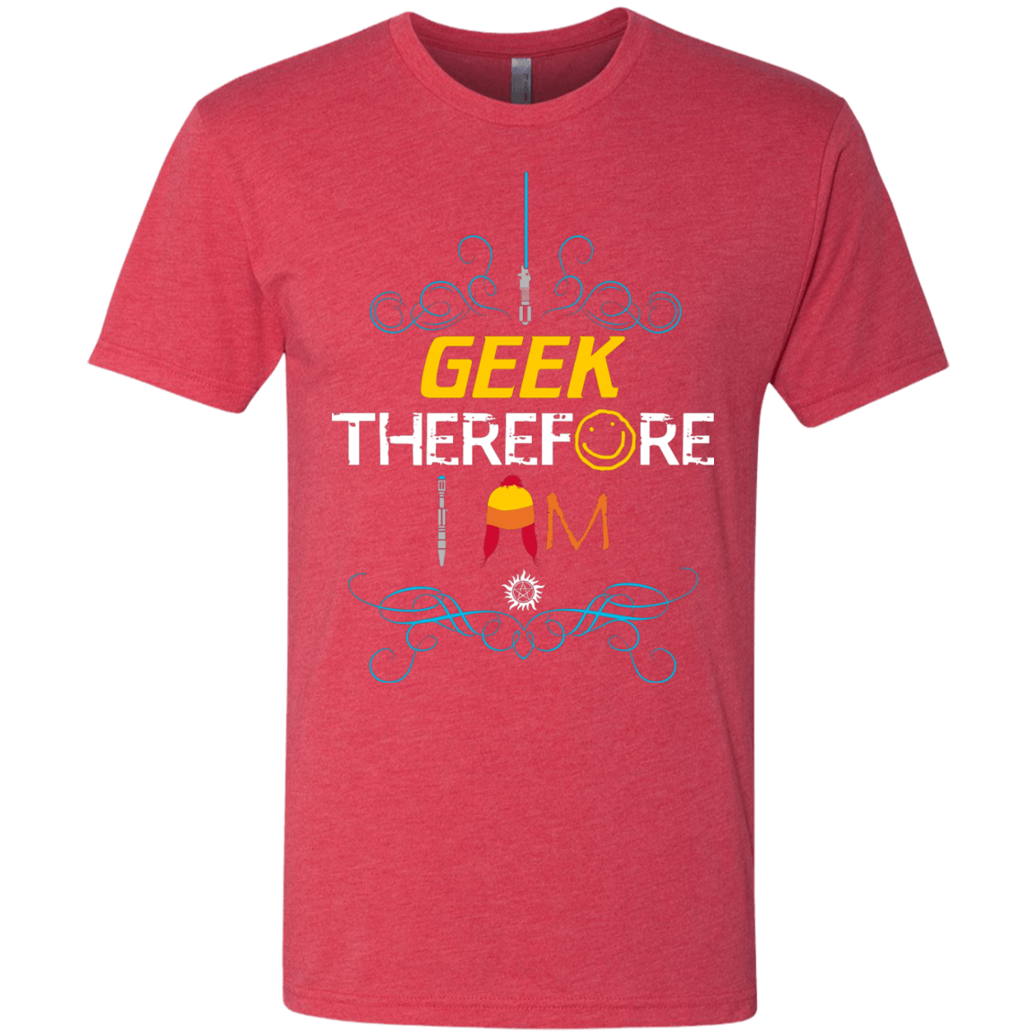 T-Shirts Vintage Red / Small I GEEK vol 2 Men's Triblend T-Shirt